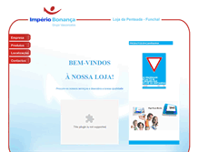 Tablet Screenshot of imperiobonancapenteada.webmadeira.net